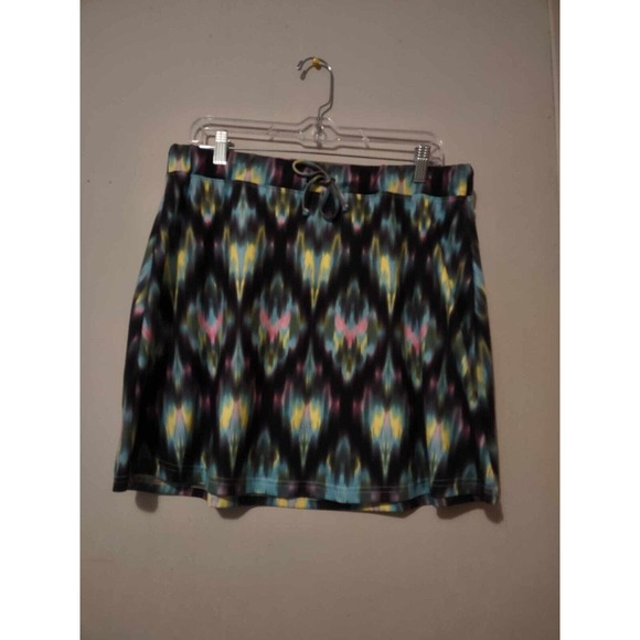 Tehama Multicolor Athletic Skirt Size Large - Picture 1 of 5